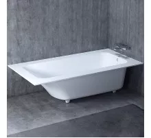 Ванна из литьевого мрамора 189x99 см Salini S-Stone Orlanda Plus 102024M