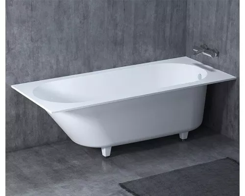 Заказать Ванна из литьевого мрамора 180x80 см Salini S-Stone Ornella 102322M в магазине сантехники Santeh-Crystal.ru