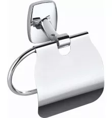 Держатель для туалетной бумаги с крышкой WONZON & WOGHAND, Хром (WW-1601)