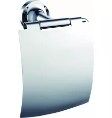 Держатель для туалетной бумаги с крышкой WONZON & WOGHAND, Хром (WW-6526)