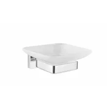 Мыльница с держателем WONZON & WOGHAND, Хром (WW-9722)