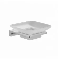 Мыльница с держателем WONZON & WOGHAND ECLIPSE, Хром (WW-9122-CR)