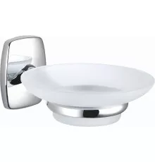 Мыльница с держателем WONZON & WOGHAND, Хром (WW-1201)