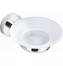 Мыльница с держателем WONZON & WOGHAND, Хром (WW-8122)