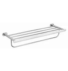 Полотенцедержатель с полкой WONZON & WOGHAND, Хром (WW-8481)