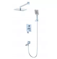Душевая система встраиваемая WONZON & WOGHAND, Хром (WW-88939009A-CR)