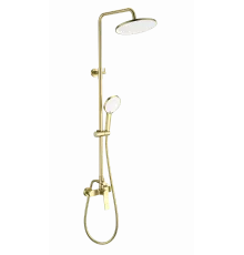 Душевая система WONZON & WOGHAND, Брашированное золото (WW-B3200-BG)