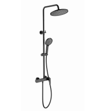 Душевая система WONZON & WOGHAND, Черный матовый (WW-B3517-MB)