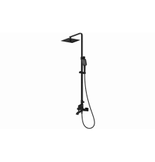 Душевая система Wonzon & Woghand, Черный матовый (WW-88047072-MB)