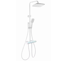 Душевая система с термостатом WONZON & WOGHAND, Белый матовый (WW-B4174-MW)