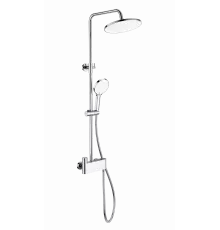 Душевая система с термостатом WONZON & WOGHAND, Хром (WW-B3110-CR)