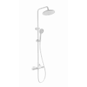 Душевая система с термостатом WONZON & WOGHAND, Белый матовый (WW-C3017-A-MW)