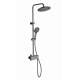 Душевая система с термостатом WONZON & WOGHAND, Темный графит (WW-B3110-BGG)