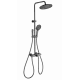 Душевая система с термостатом WONZON & WOGHAND, Темный графит (WW-B4113-BGG)