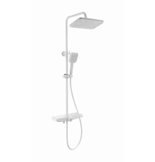 Душевая система с термостатом WONZON & WOGHAND, Белый матовый (WW-B3098-A-MW)