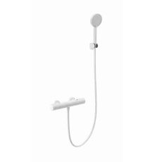 Смеситель для душа с термостатом WONZON & WOGHAND, Белый матовый (WW-A2006-A-MW)