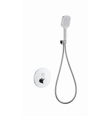 Смеситель для душа с термостатом встраиваемый WONZON & WOGHAND, Хром (WW-D1017-A-CR)