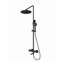 Душевая система с термостатом Wonzon & Woghand, Черный матовый (WW-88739902-MB)