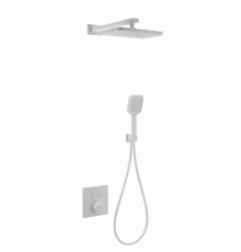 Душевая система с термостатом встраиваемая WONZON & WOGHAND, Белый матовый (WW-D2017-B-MW)