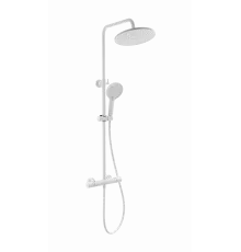 Душевая система с термостатом WONZON & WOGHAND, Белый матовый (WW-B3013-T1-MW)