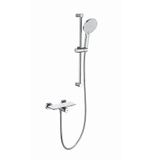 Смеситель для душа с гарнитуром WONZON & WOGHAND, Хром (WW-B2052-A-CR)