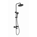 Душевая система с термостатом WONZON & WOGHAND, Черный матовый (WW-B3035-A3-MB)