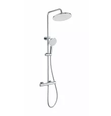 Душевая система с термостатом WONZON & WOGHAND, Хром (WW-B3013-T1-CR)