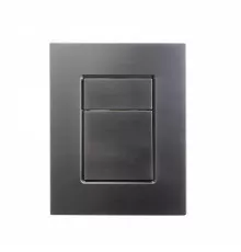 Кнопка смыва для инсталляции WONZON & WOGHAND, Темный графит (WW-IB256-BGM)