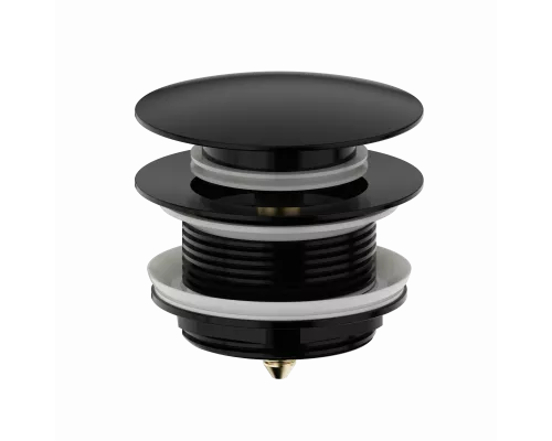 Донный клапан для ванны WONZON & WOGHAND, Белый матовый (WW-SS105-MB)