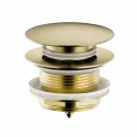 Донный клапан для ванны WONZON & WOGHAND, Брашированное золото (WW-SS105-BG)