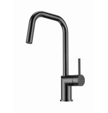 Смеситель для кухни WONZON & WOGHAND, Темный графит (WW-6018-BGG)