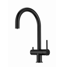 Смеситель для кухни c подключением фильтра WONZON & WOGHAND, Черный матовый (WW-3211-MB)