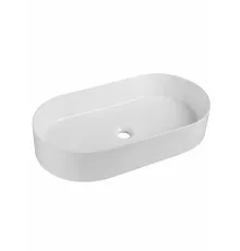 Накладная раковина овальная WONZON & WOGHAND ONTARIO, белый глянцевый (WW-RN41363-GW)