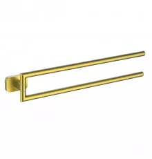 Полотенцедержатель поворотный WONZON & WOGHAND GRAFFITY, Брашированное золото (WW-9331-BG)