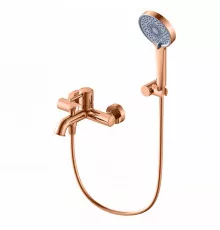 Смеситель для ванны с душем WONZON & WOGHAND TOR, Розовое золото (WW-88037073-RG)