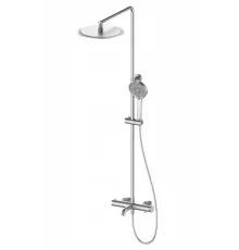 Душевая система WONZON & WOGHAND STICK, Брашированный никель (WW-88739017-BN)