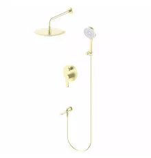 Душевая система встраиваемая WONZON & WOGHAND BRILLIANT, Брашированное золото (WW-88939079-BG)