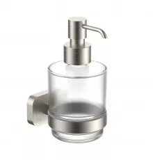 Дозатор мыла WONZON & WOGHAND GRAFFITY, Брашированный никель (WW-9333-BN)