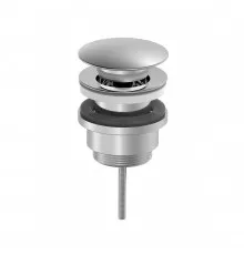 Донный клапан для раковины WONZON & WOGHAND, Брашированный никель (WW-88SS07-BN)