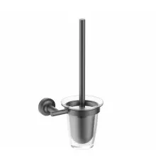 Туалетный ершик в комплекте WONZON & WOGHAND SIMPLE, Темный графит (WW-6529-BGM)