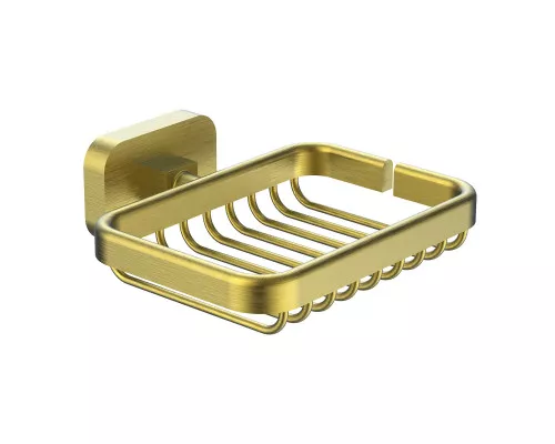 Мыльница с держателем WONZON & WOGHAND GRAFFITY, Брашированное золото (WW-9324-BG)