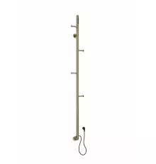 Полотенцесушитель электрический WONZON & WOGHAND KASSEL, Брашированное золото (WW-AL616-BG)