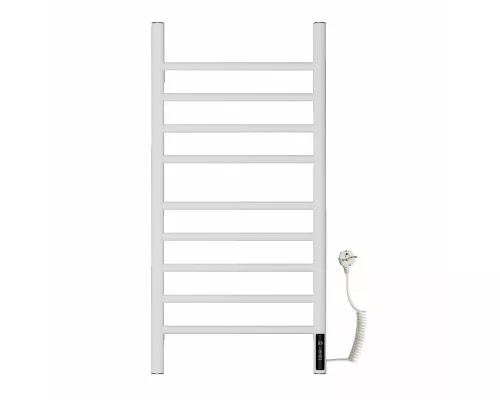 Полотенцесушитель электрический WONZON & WOGHAND, Белый матовый (WW-AL409-MW)