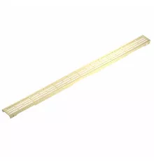 Решетка для душевого трапа перфорированная 90 см WONZON & WOGHAND, Брашированное золото (WW-651900P-BG)