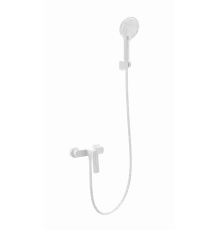 Смеситель для душа WONZON & WOGHAND, Белый матовый (WW-B2585-MW)