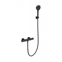 Смеситель для душа с термостатом WONZON & WOGHAND, Черный матовый (WW-B2029-A-MB)