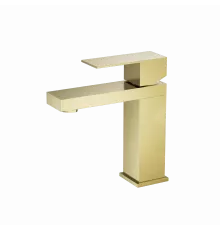 Смеситель для раковины WONZON & WOGHAND, Брашированное золото (WW-A40982-BG)