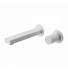 Смеситель для раковины встраиваемый WONZON & WOGHAND, Белый матовый (WW-105-MW)