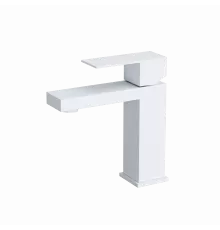 Смеситель для раковины WONZON & WOGHAND, Белый матовый (WW-A40982-MW)