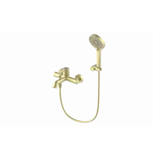 Смеситель для ванны с душем Wonzon & Woghand, Брашированное золото (WW-88037073-BG)